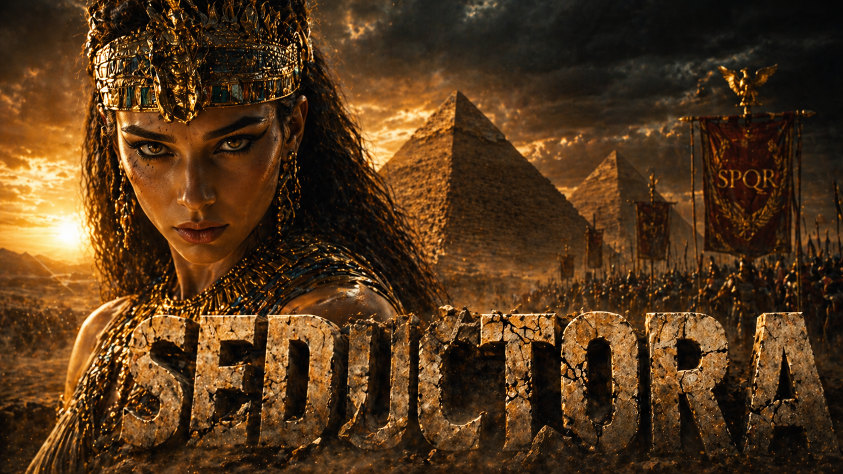 Cleopatra VII como reina de Egipto
