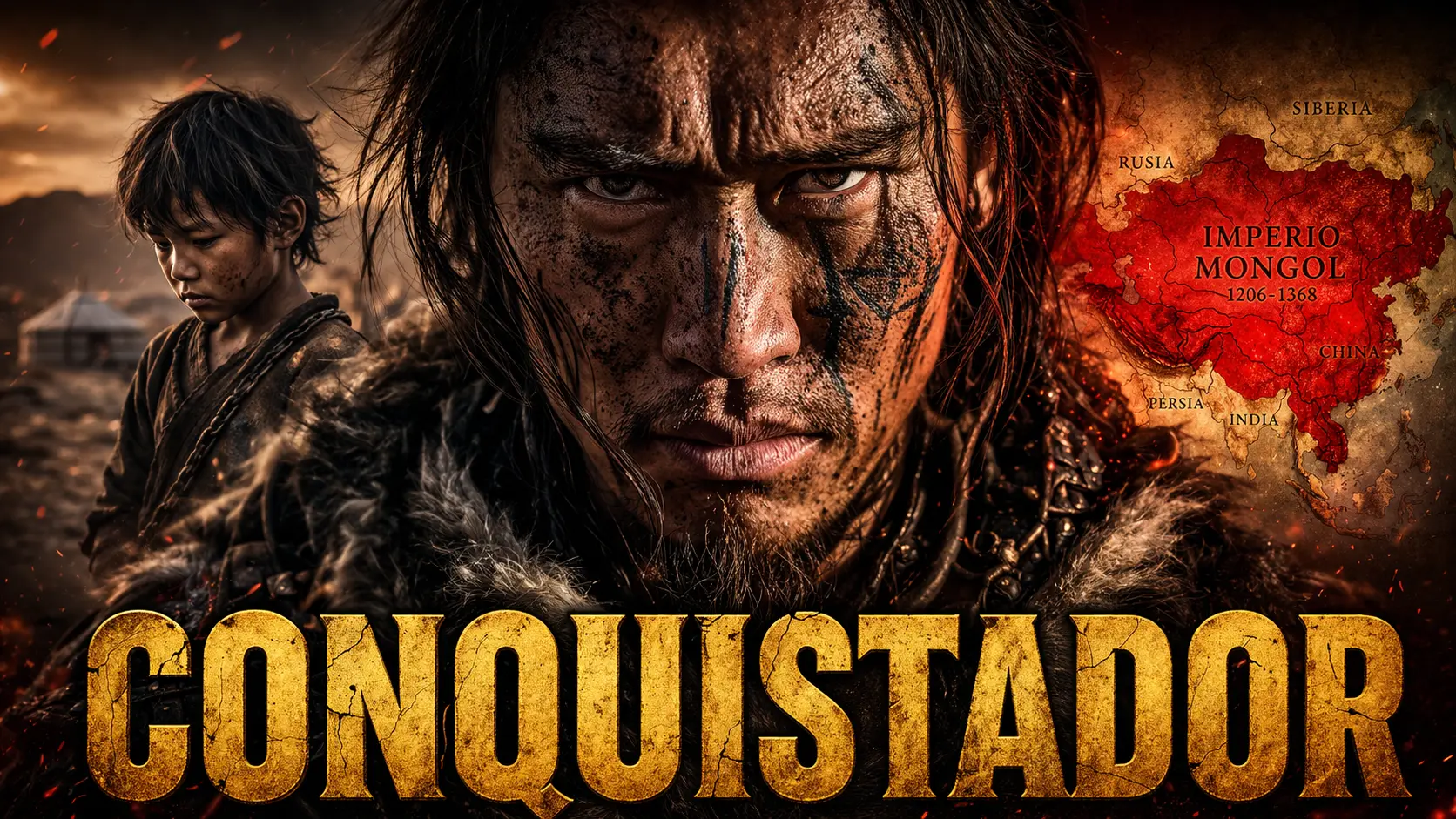 Gengis Kan, fundador del Imperio mongol